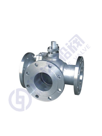 Three way ball valve