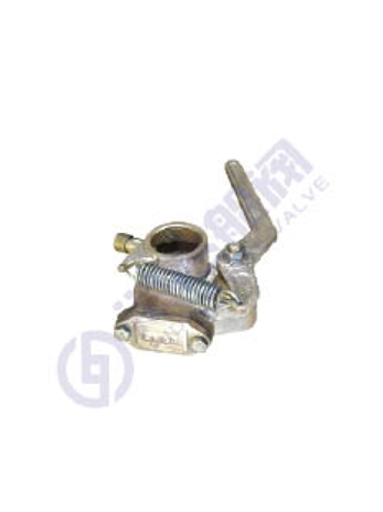 Gate valve type self closing valve