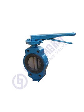 Handle butterfly valve