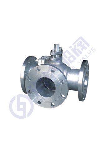 Three way ball valve