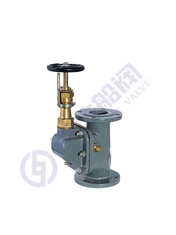 Closed vertical anti wave valve