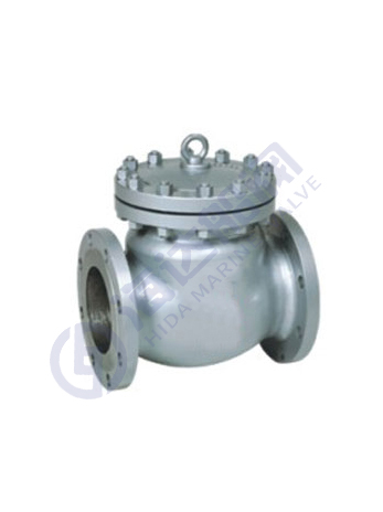 H44h steel check valve