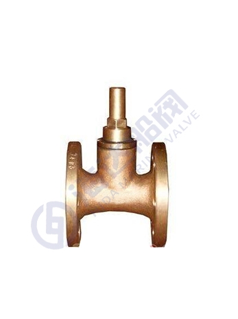 Flange bronze throttle valve