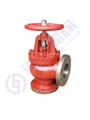 JIS day standard right angle globe valve